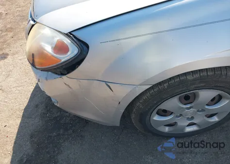 2008 Kia Spectra Ex z USA, uszkodzony, nr VIN KNAFE122185584906